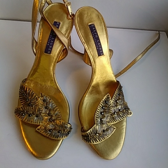 RALPH LAUREN COLLECTION GOLDEN 4 INCH 7S